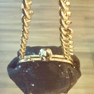 🎀 Betsey Johnson glam sequined wristlet clutch 🎀